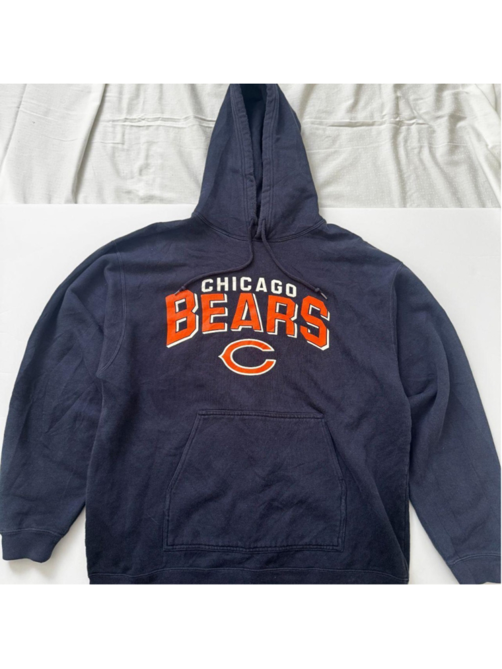 Chicago Bears NFL pullover hoodie, fits like a large to XL